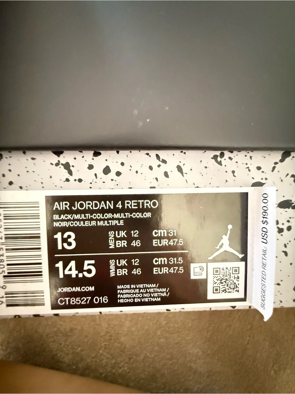 Jordan new box